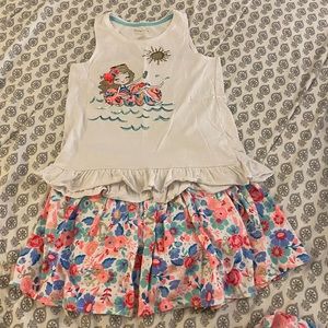 Tommy Bahamas shirt and tank top. Size 10/12